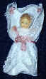 Maria Stegmüller Meier in her christening gown
