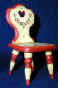 Bathroom Chair Painted