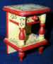 Bathroom Table Painted