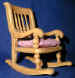 Rocking chair Painted