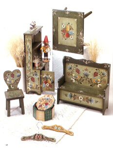 Doll furniture (not miniature)